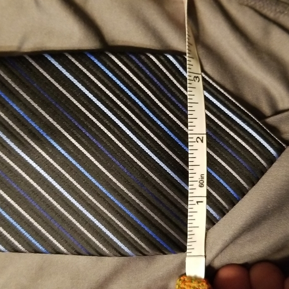 Alfani Striped Tie - Picture 2 of 14